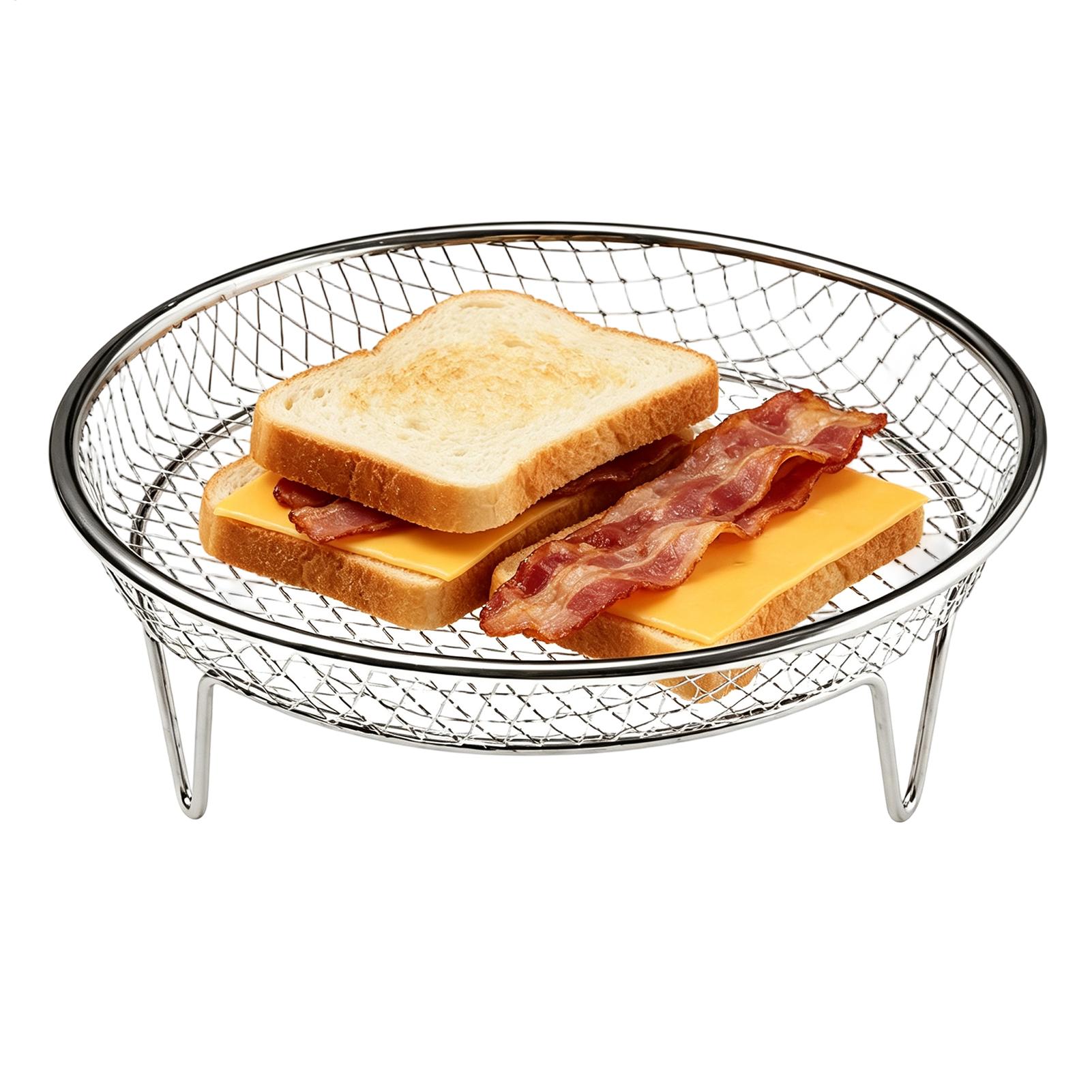 Kitchen Baking Rack - Cesta apilable para freidora de aire,