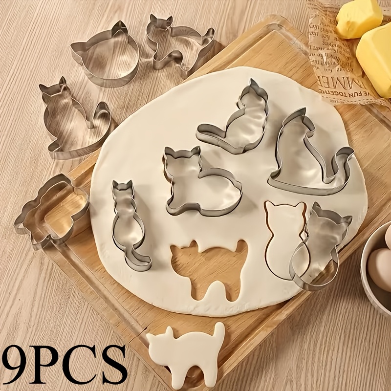 Juego de 9 cortadores de galle - Baking Kitchen Set reseña y precio