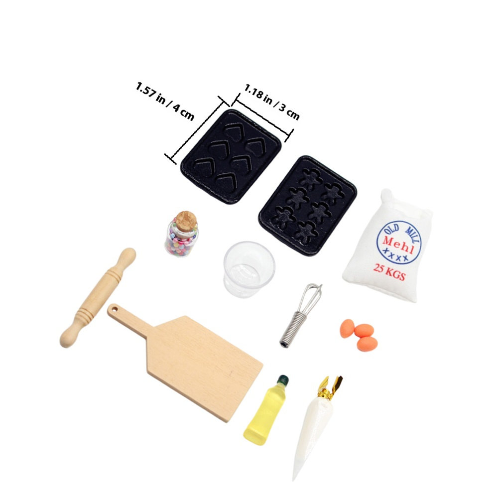 Juego de moldes de hornear en  - Kitchen Kids Baking Set reseña y precio