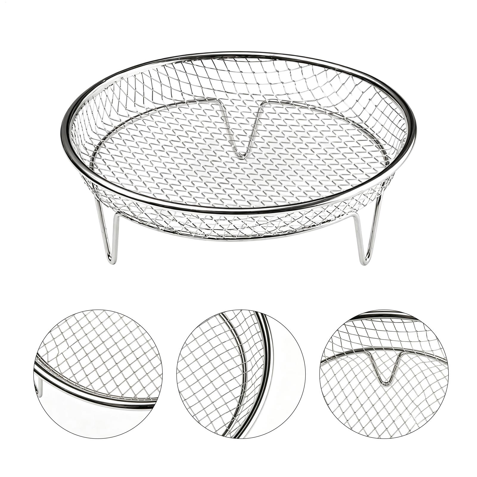 Cesta apilable para freidora d - Kitchen Baking Rack reseña y precio
