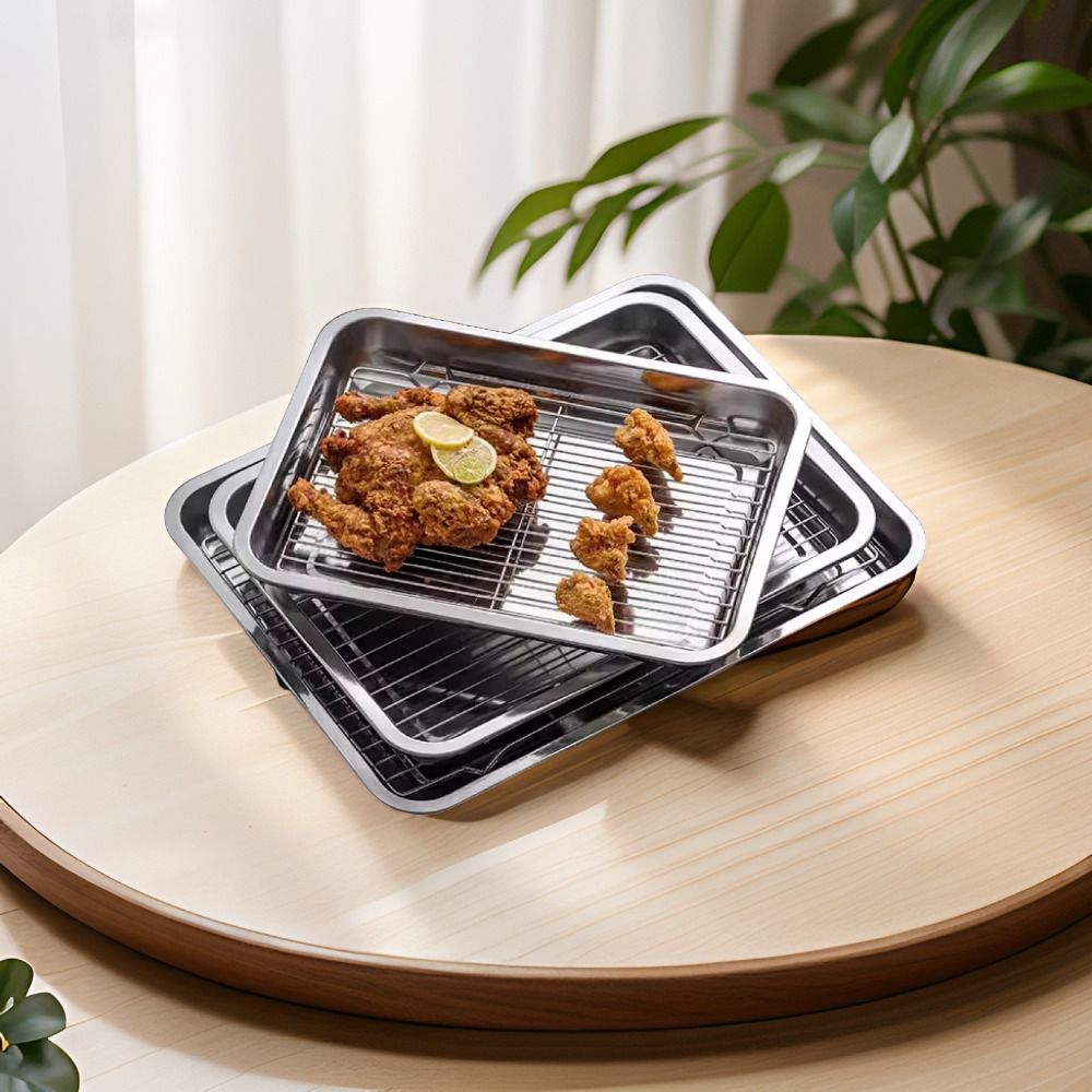 Bandeja de horno cuadrada port - Kitchen Baking Rack reseña y precio