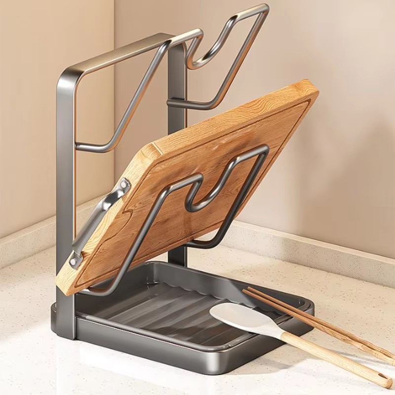 Organizador de cocina de 2 niv - Kitchen Uncle reseña y precio