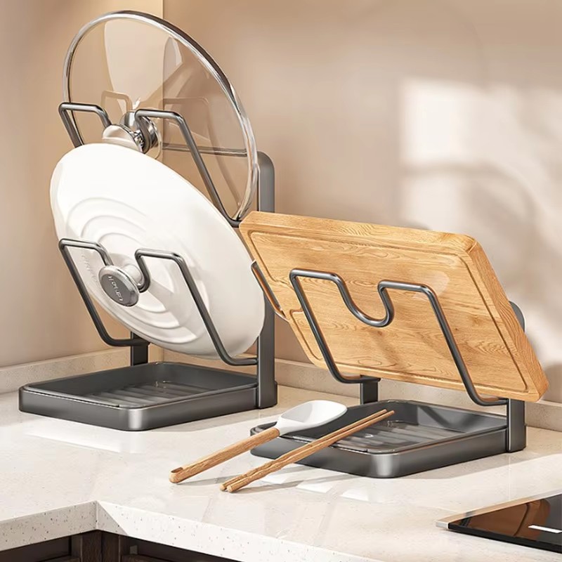 Organizador de cocina de 2 niv - Kitchen Uncle reseña y precio