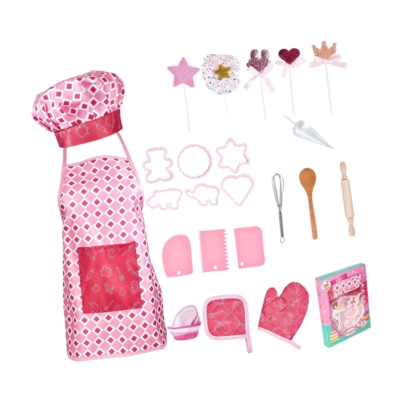 Juego interactivo disfraz coci - Kitchen Kids Baking Set reseña y precio